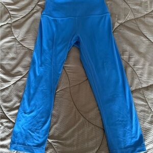 CRZ YOGA Bright Blue Capri Leggings